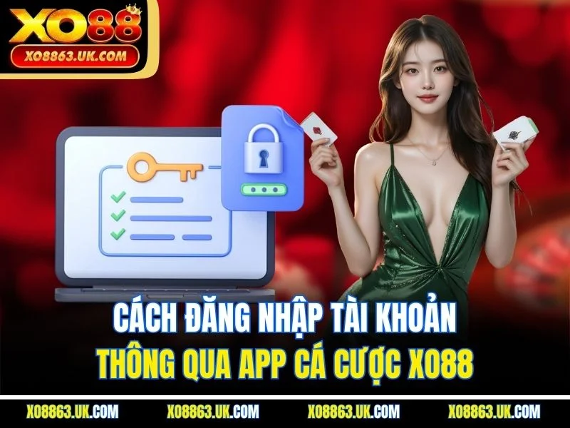Cách đăng nhập tài khoản thông qua app cá cược XO88